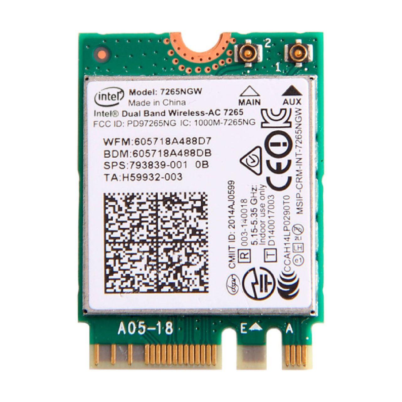 WiFi Модуль Mini PCI-e (M.2 2230) Intel 7265 "Б/У"