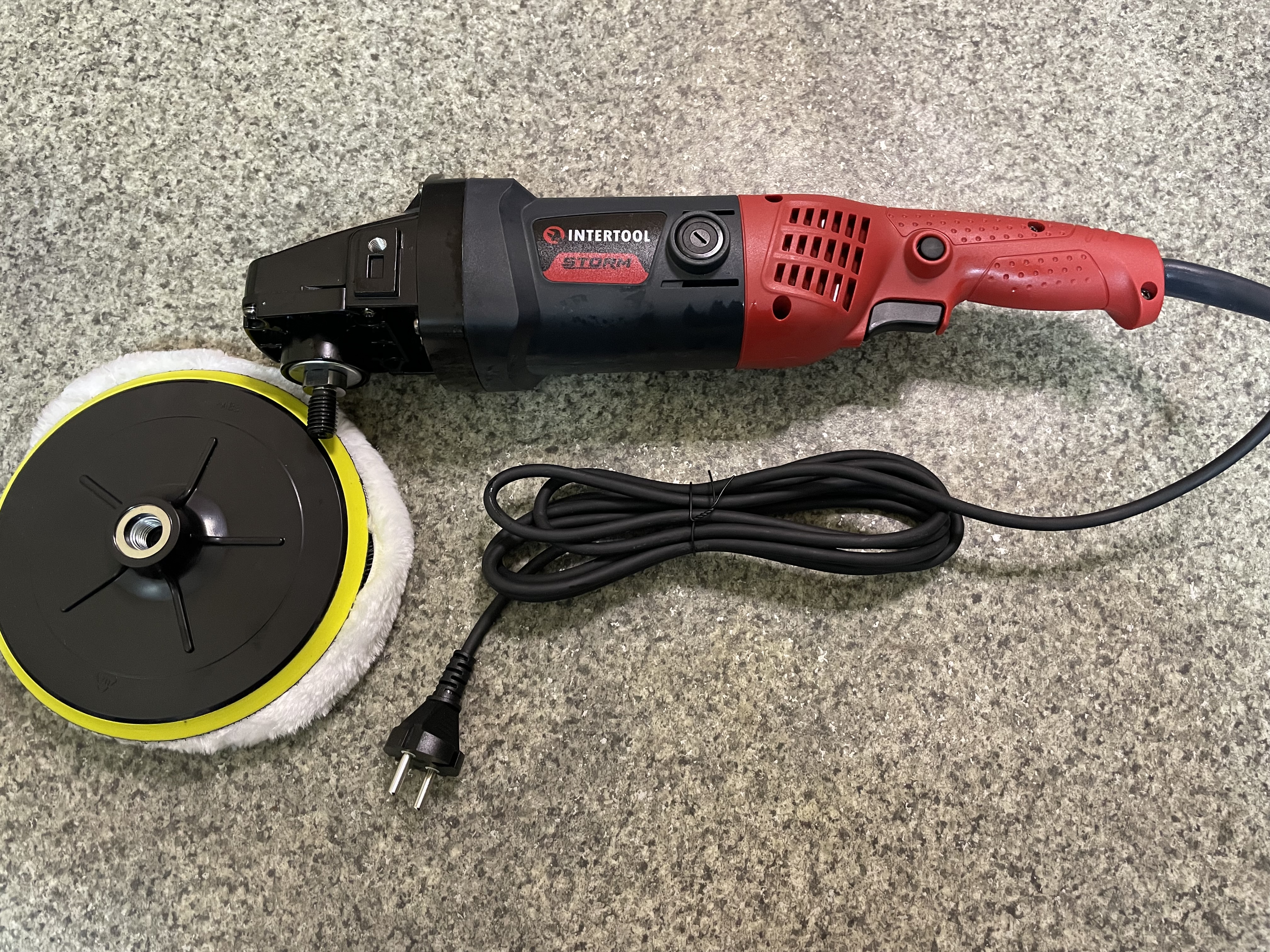 Полірувальна машина Intertool WT-1800
