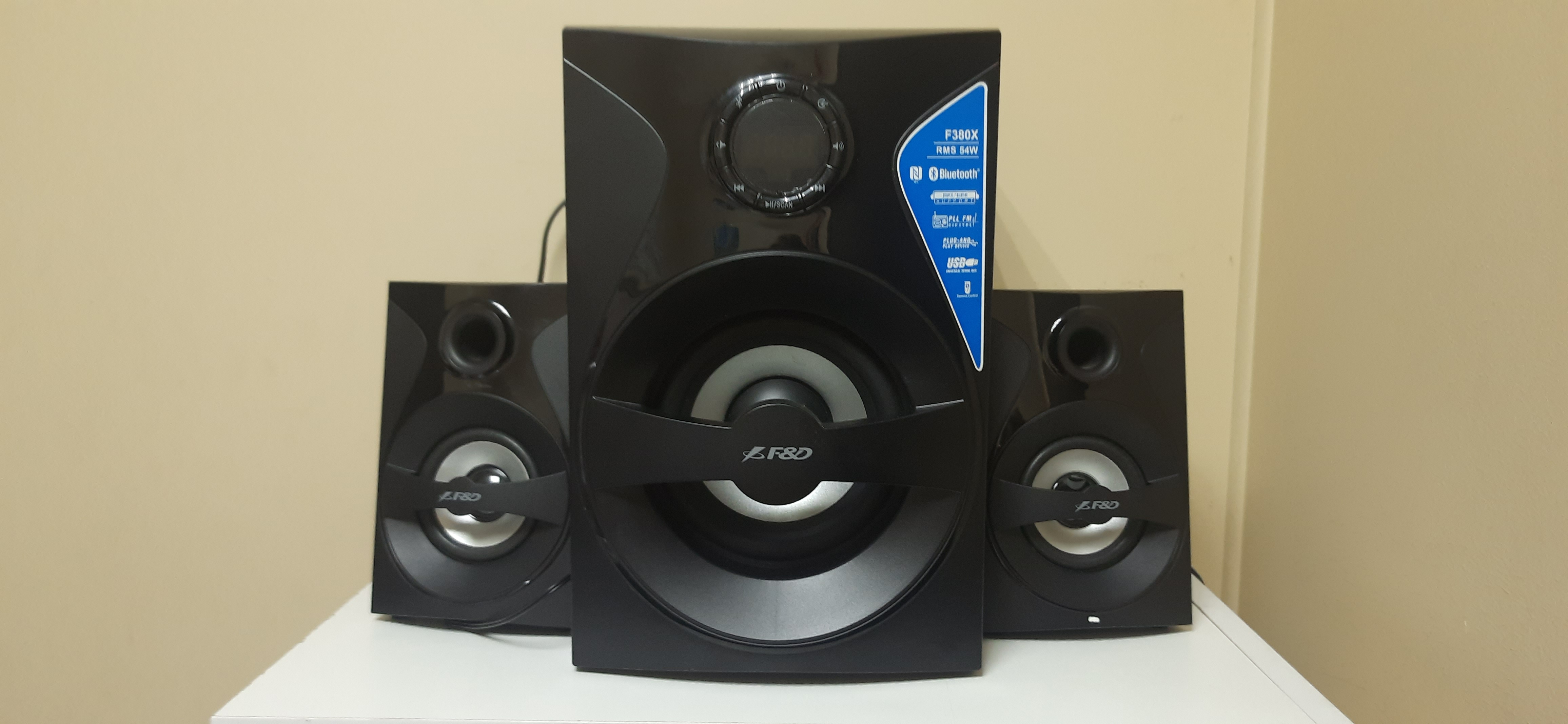 Акустична система 2.1 F&D F380X