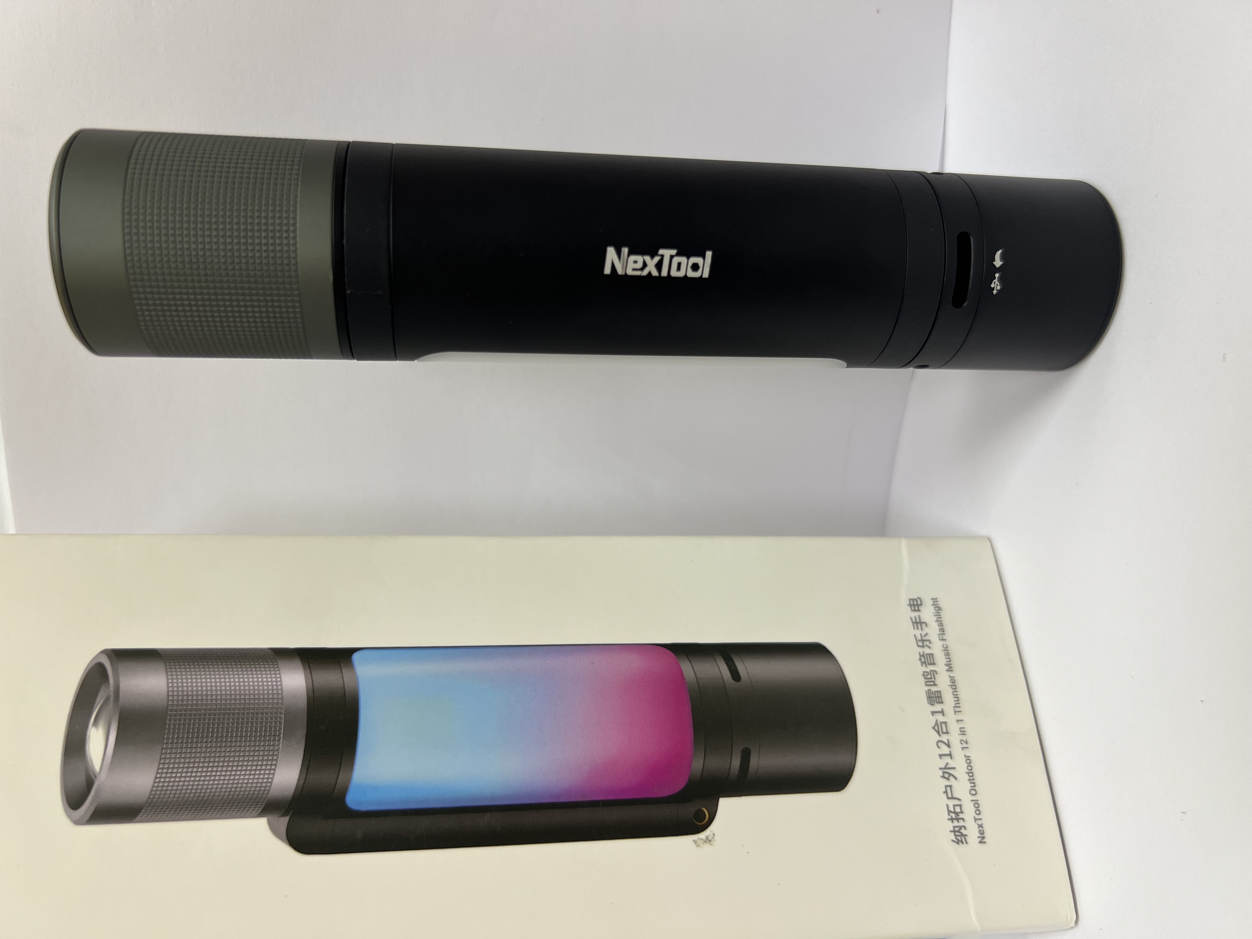 Ліхтар Nextool Outdoor Thunder Music Flashlight 12 in 1 (NE20161)
