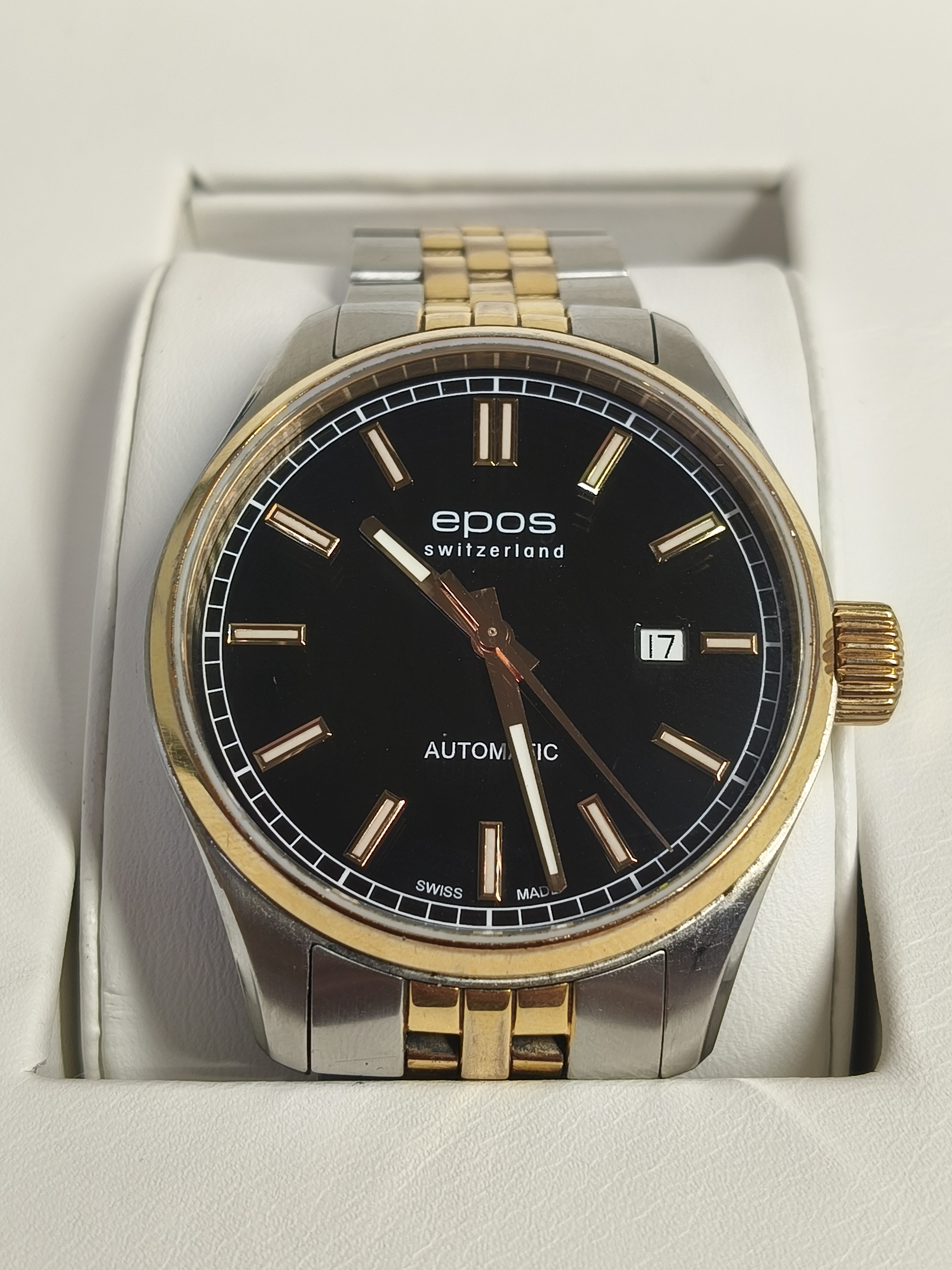 Чоловічий годинник Epos 3501.132.34.15.44