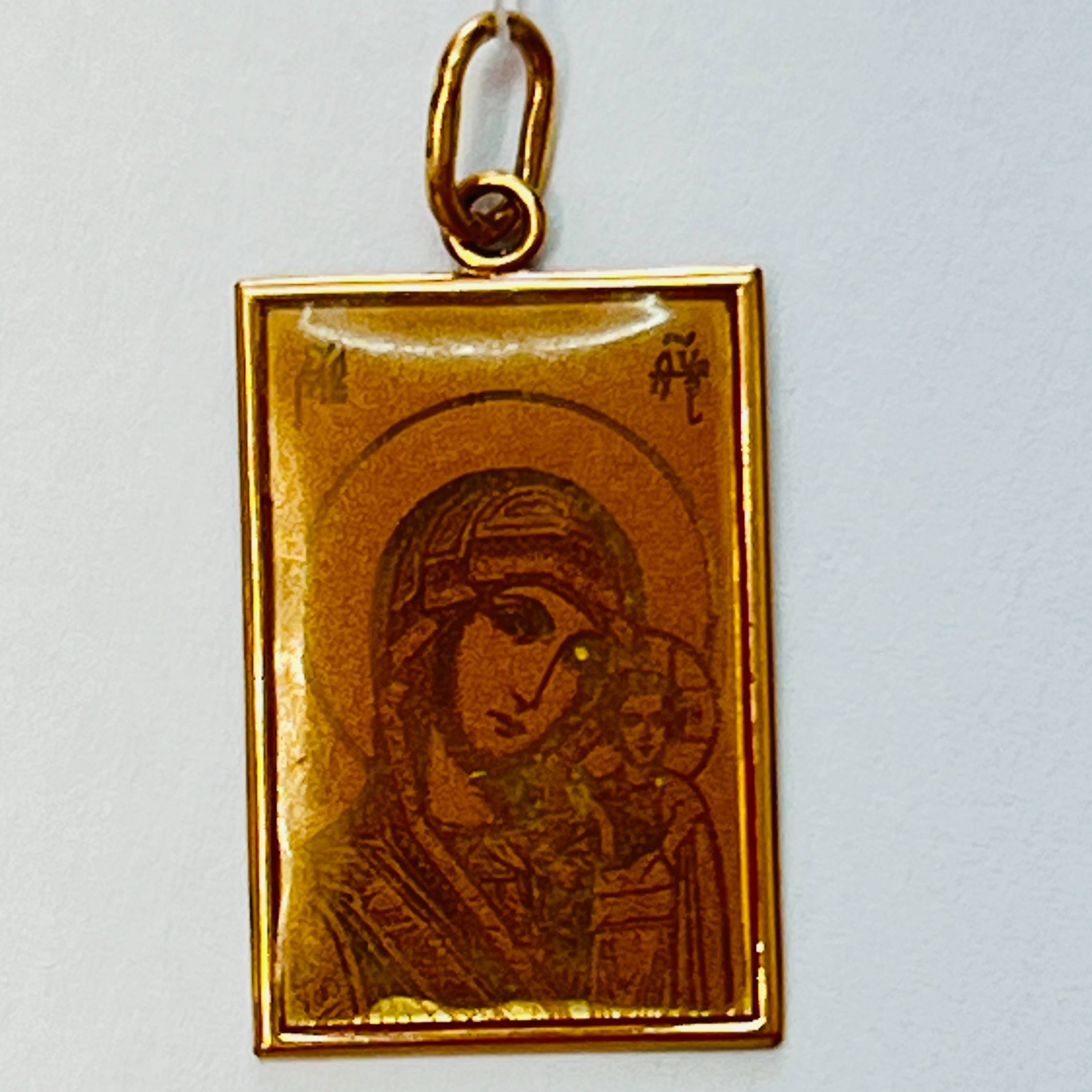 Підвіс-ладанка з червоного золота (1827576)