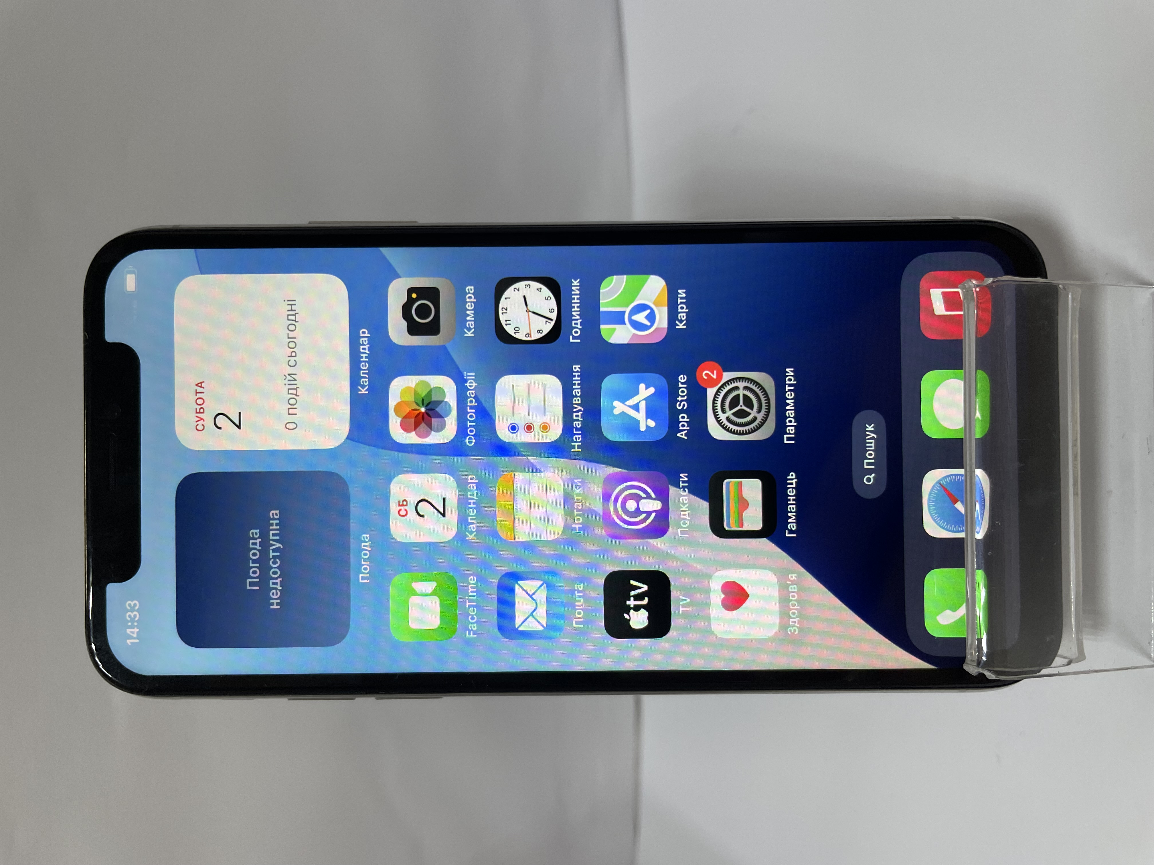 Apple iPhone XS 64Gb Silver (MT9F2)