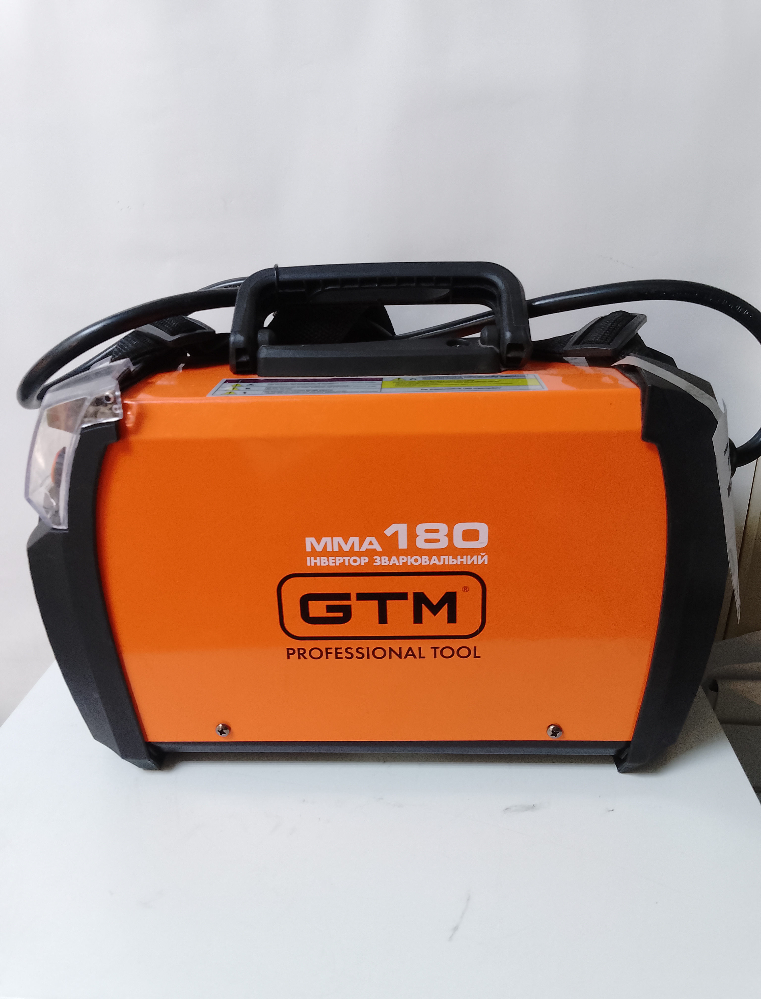 Інвертор зварювальний GTM MMA-180DS LCD